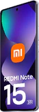 Xiaomi Redmi Note 15 5G paars voorkant rechterzijkant