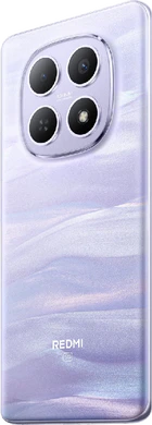 Xiaomi Redmi Note 15 5G paars achterkant linkerzijkant