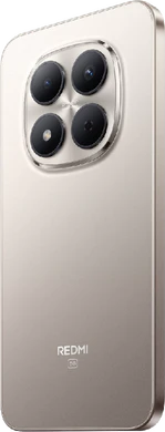 Xiaomi Redmi Note 15 Pro 5G bruin achterkant linkerzijkant