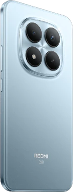 Xiaomi Redmi note 15 pro plus 5g blauw achterkant rechterzijkant