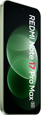 Xiaomi Redmi Note 17 Pro Max green front left side