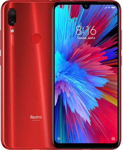 Xiaomi Redmi Note 7 red overview