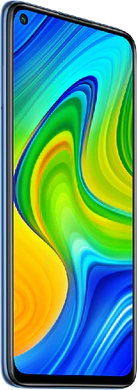 Xiaomi Redmi Note 9 gris couverture côté gauche