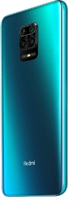 Xiaomi Redmi Note 9 Pro grønn bakside venstre side