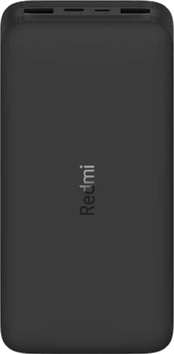 Xiaomi Redmi power bank 10000mah negro tapa delantera top