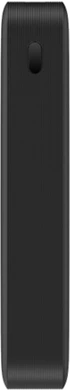 Xiaomi Redmi power bank 20000mah svart sida