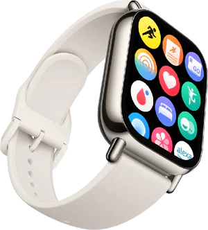 Xiaomi Redmi Watch 5 Lite guld front vänster sida botten