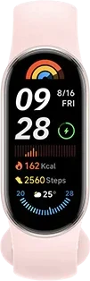 Xiaomi Smart Band 9 mystic rose pink couverture