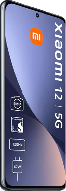 Xiaomi smartphone 12 5g 256 gb grijs