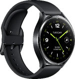 Xiaomi Watch 2 sort front venstre side