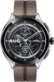 Xiaomi Watch 2 Pro zilver bruin leather voorkant