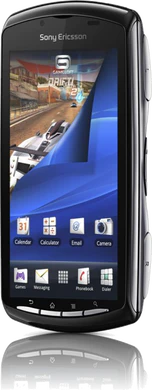 xperia Play black front 40 screen2