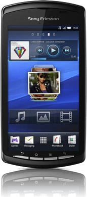 xperia Play black front screen1