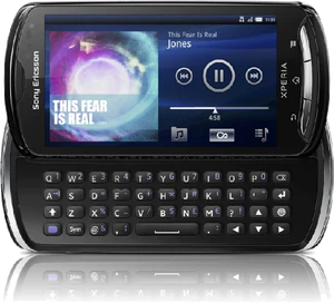 xperia pro front h Öppnad svart