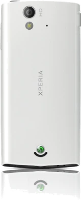 xperia ray achterkant wit