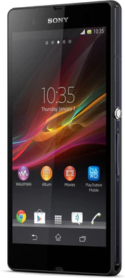 Xperia Z zwart voorkant