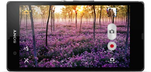 Xperia Z camera ui