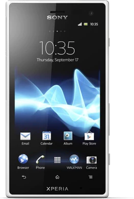 Xperia acro S weiß Vorderseite