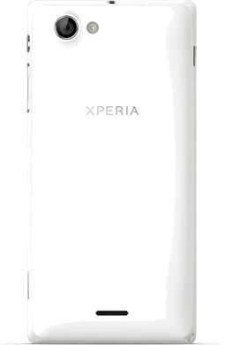 Xperia J vit baksida