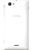 Xperia J vit baksida
