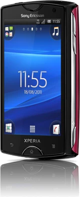 xperia mini pink copertina frontale 01