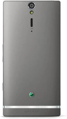 Xperia SL bag side dark sølv