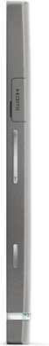 Xperia SL venstre side dark sølv