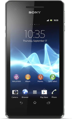 Xperia V rita noir couverture