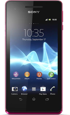 Xperia V rita pink couverture