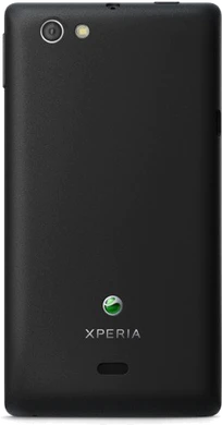 Xperia miro back v black