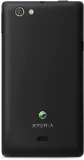Xperia miro back v black