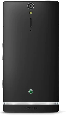 Xperia S baksida v svart