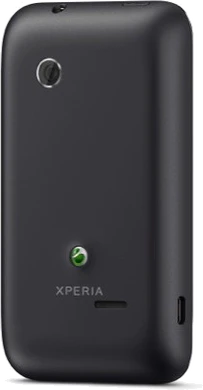 Xperia tipo schwarz rückseite 40