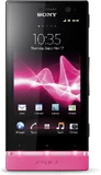 Xperia U front v magenta ruby