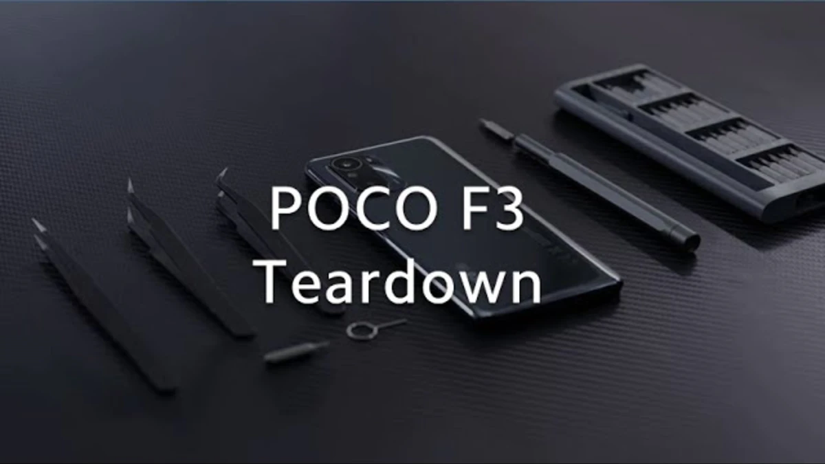 POCO F3 teardown: dit verbergt de krachtigste budget-telefoon van binnen
