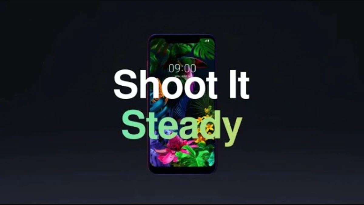 Zeg vaarwel tegen schokkerige video’s met de Steady Cam van de LG G8s ThinQ