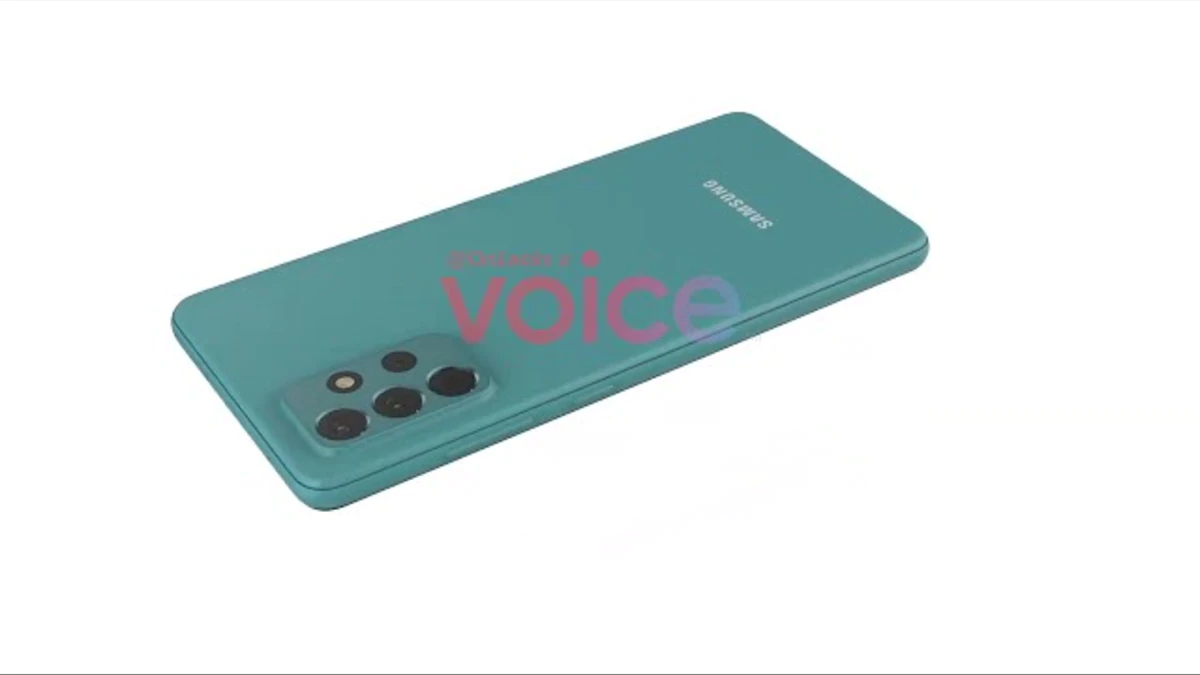 Eerste 360° bewegende render van de Samsung Galaxy A72 5G onthuld