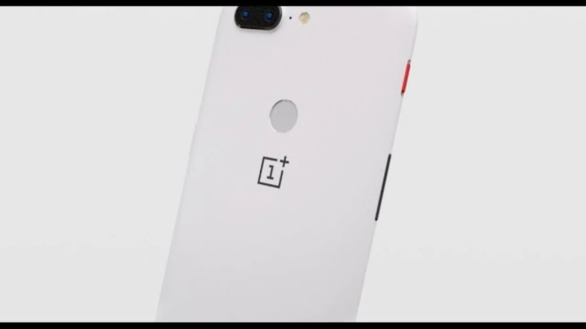 OnePlus 5T Sandstone White editie: unieke uitvoering met nostalgisch design
