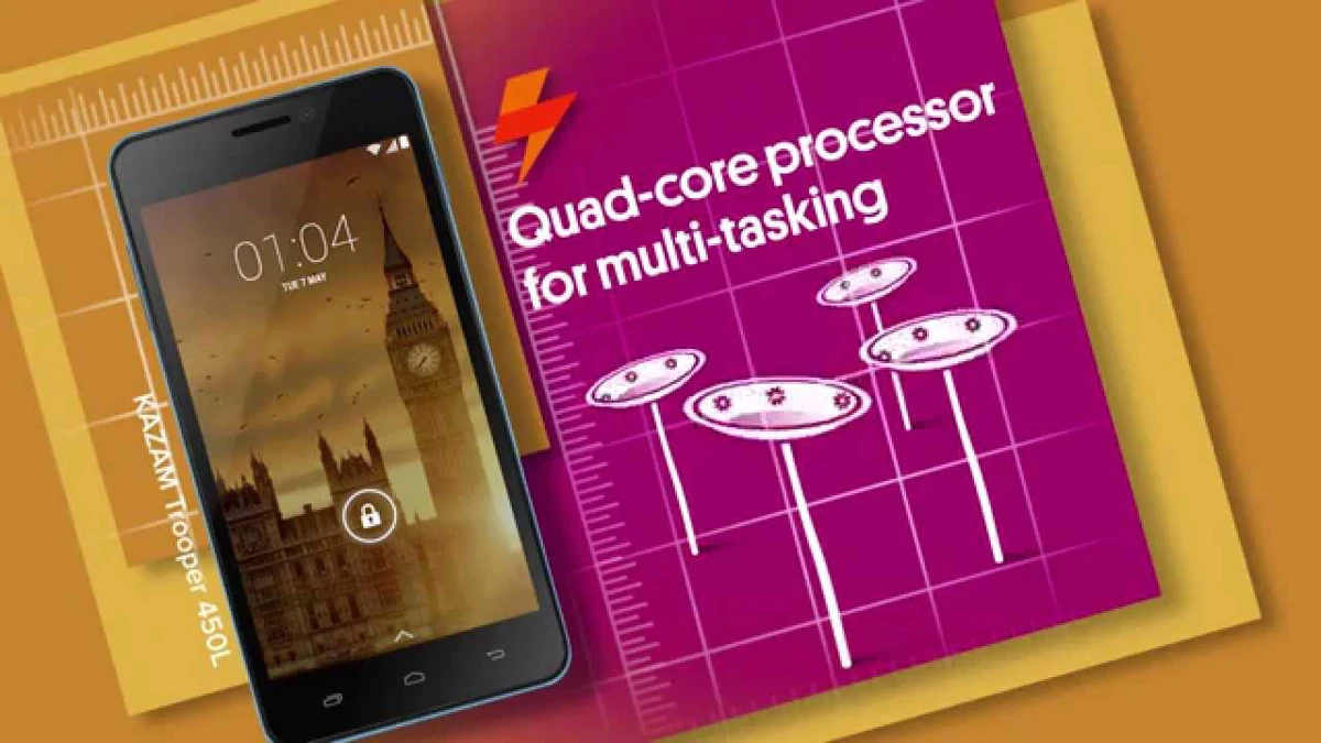 Kazam Trooper 2 4.5 uitgelegd: slimme smartphone voor een scherpe prijs