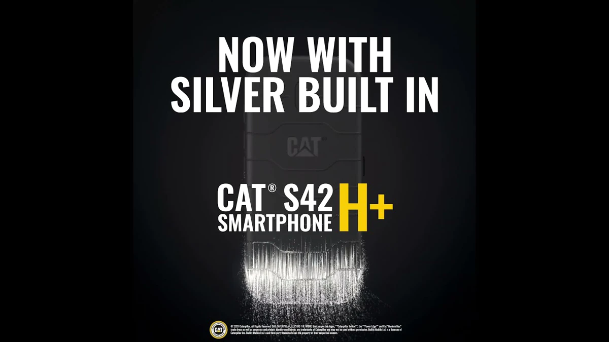 Deze stoere telefoon bestrijdt bacteriën: de Cat S42 H+ met zilverionen technologie