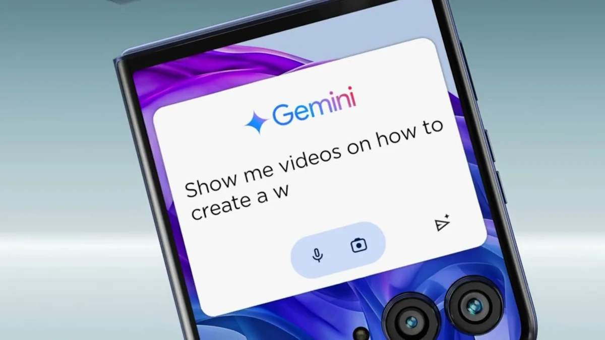 Gemini op de Motorola razr 50 ultra: zo gebruik je het op je buitenbeeldscherm