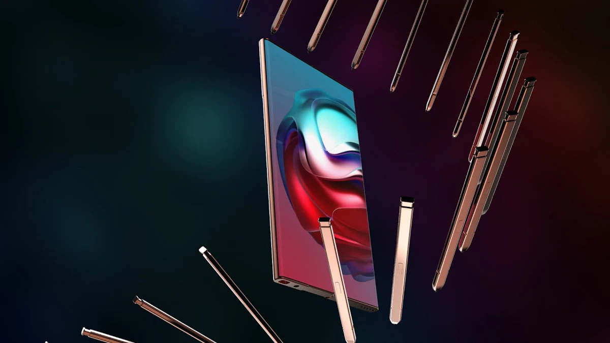 Dit is de Samsung Galaxy Note R: een revolutionaire rollable smartphone met 7,8 display