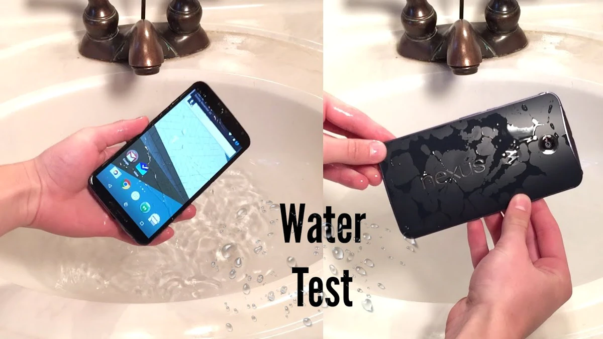 Nexus 6 watertest: overleeft een uur onder water zonder schade?