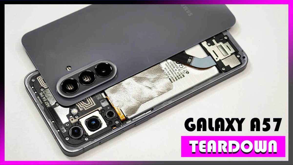 Samsung Galaxy A57 geheime teardown: dit zit er *echte* binnen!