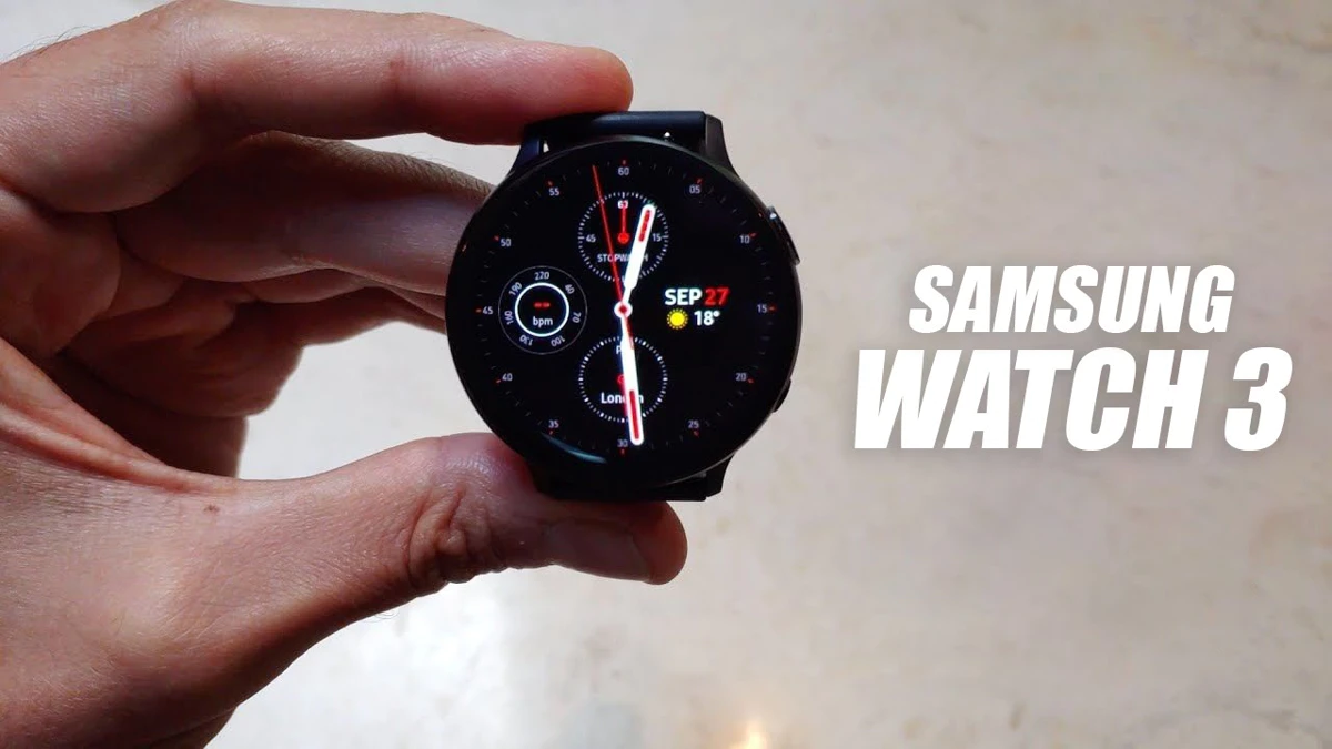 Galaxy Watch 3 eerste hands-on: dit zijn de nieuwe functies en ontwerpdetails