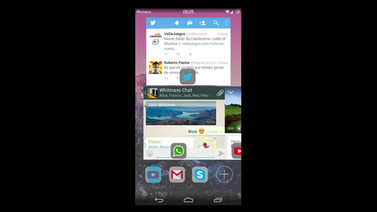 Dit is hoe native multi-window op Android eruit zou kunnen zien