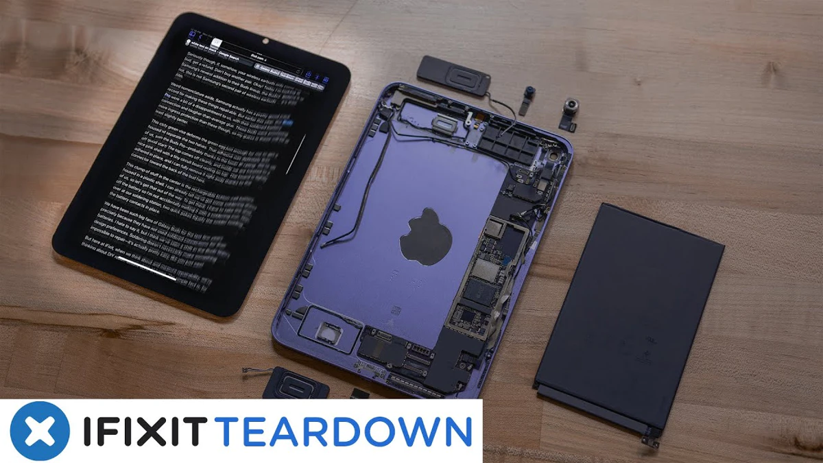 iPad mini teardown: jelly scroll, A15-chip en verrassende repareerbaarheid ontdekt