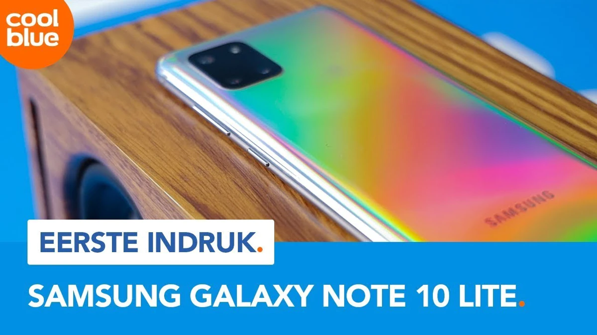 Samsung Galaxy Note 10 Lite eerste indruk: betaalbare Note met S-Pen en 6,7 scherm