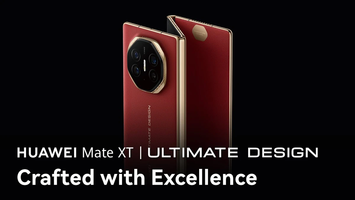 Huawei Mate XT Ultimate Edition: de eerste triple foldable telefoon met 10-inch scherm