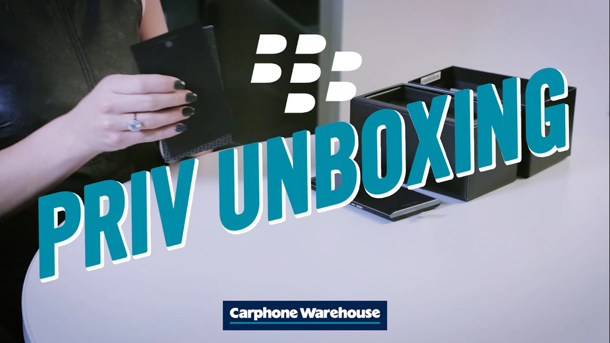 BlackBerry Priv unboxing: veilige Android-smartphone met fysiek toetsenbord